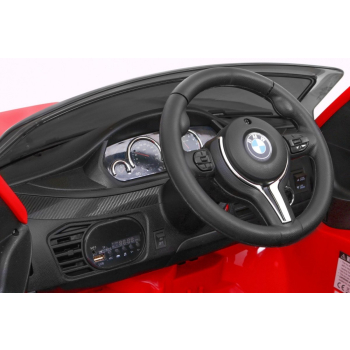 BMW X6M Elektryczne Autko dla dzieci - Czerwony SUV + Pilot